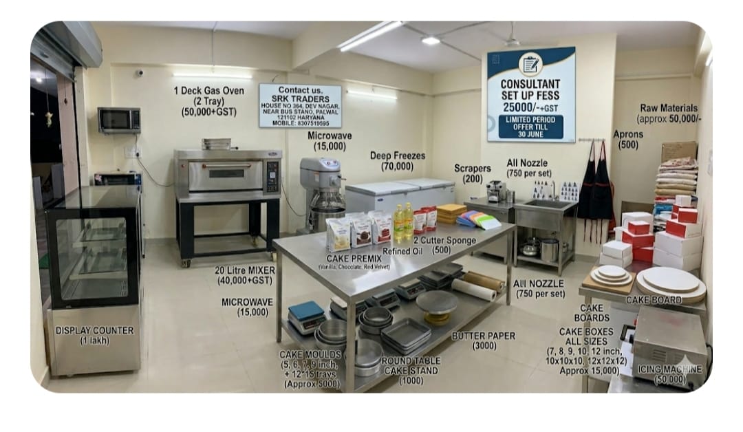Complete Bakery Plant Setup Package
